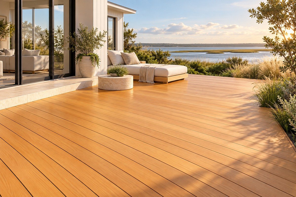 Garapa in an exterior project