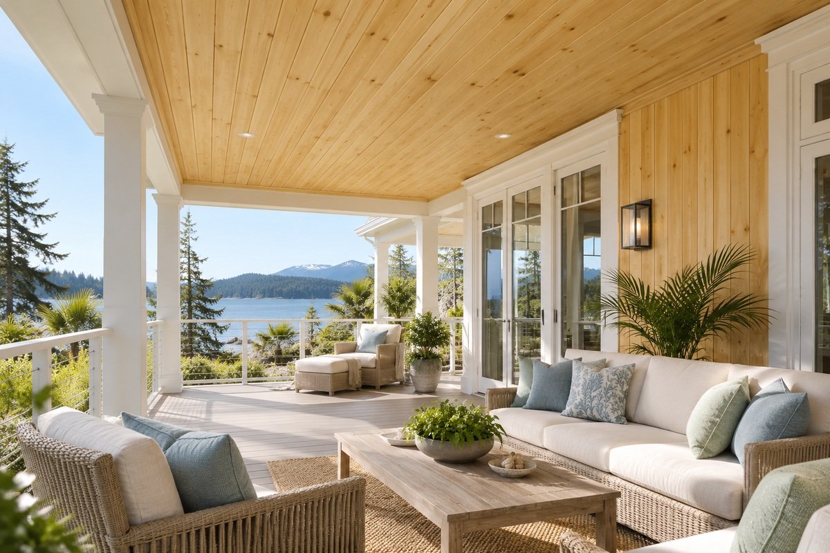 Alaskan Yellow Cedar in an exterior project